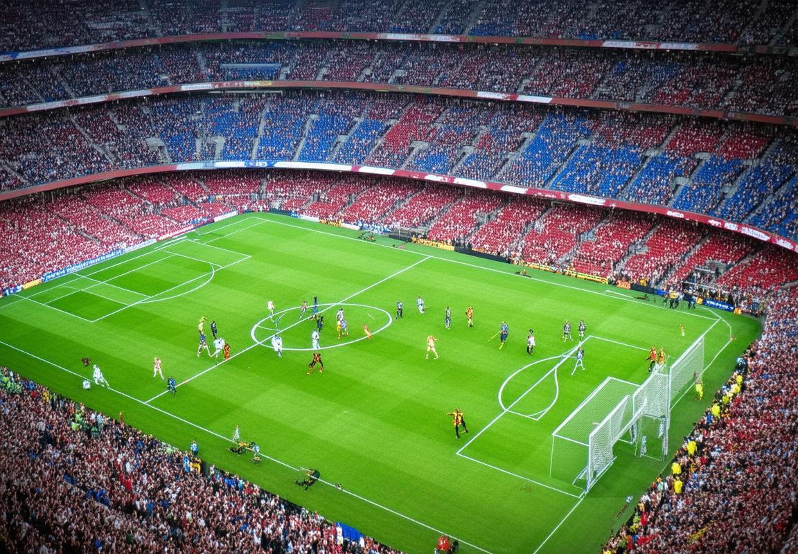 巴塞罗那VS马德里竞技：西甲巅峰对决精彩回顾(图1)